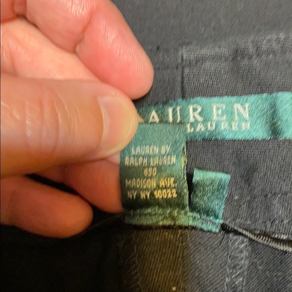 Lauren Ralph Lauren Black Straight Leg Pants - Picture 9 of 9